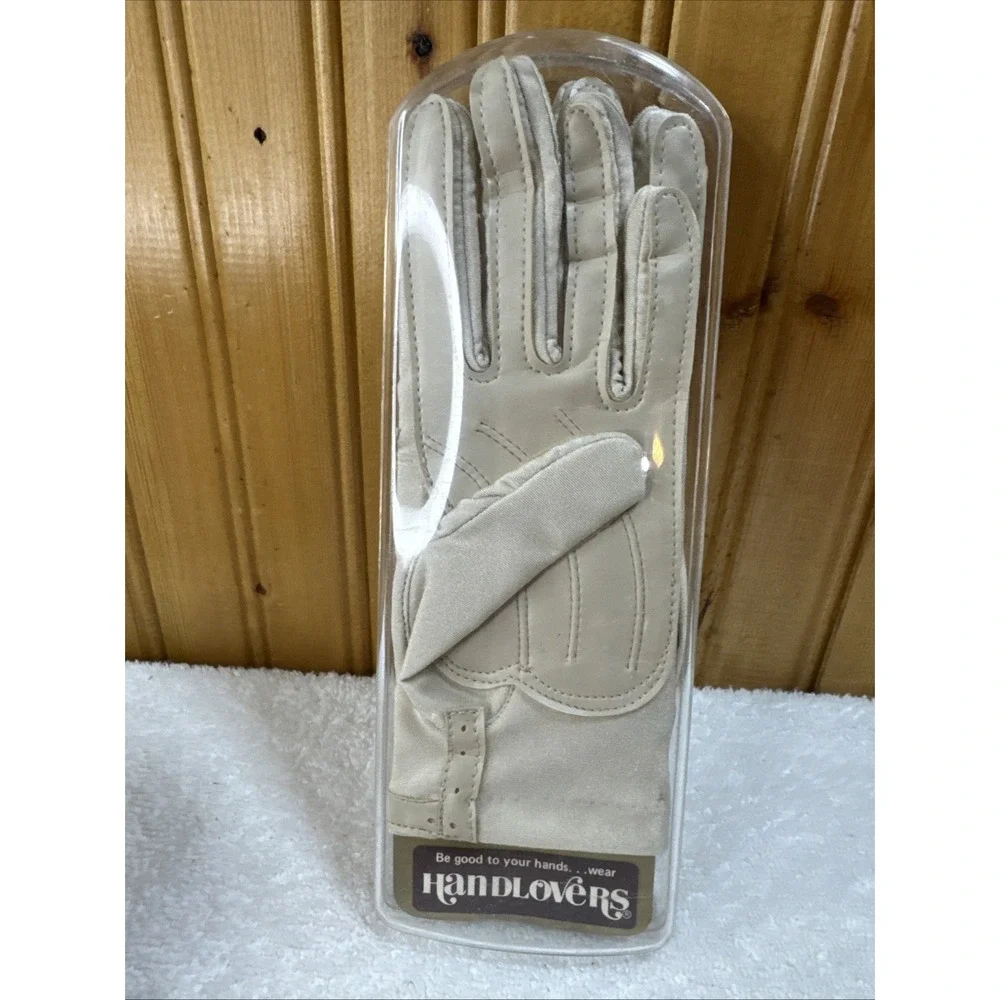 Finale New Vintage Handlovers Women's Gloves Cream Driving Gloves In Case